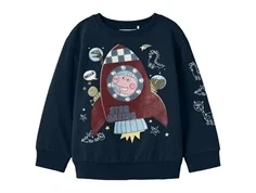 Name It navy blazer Gurli Gris sweatshirt